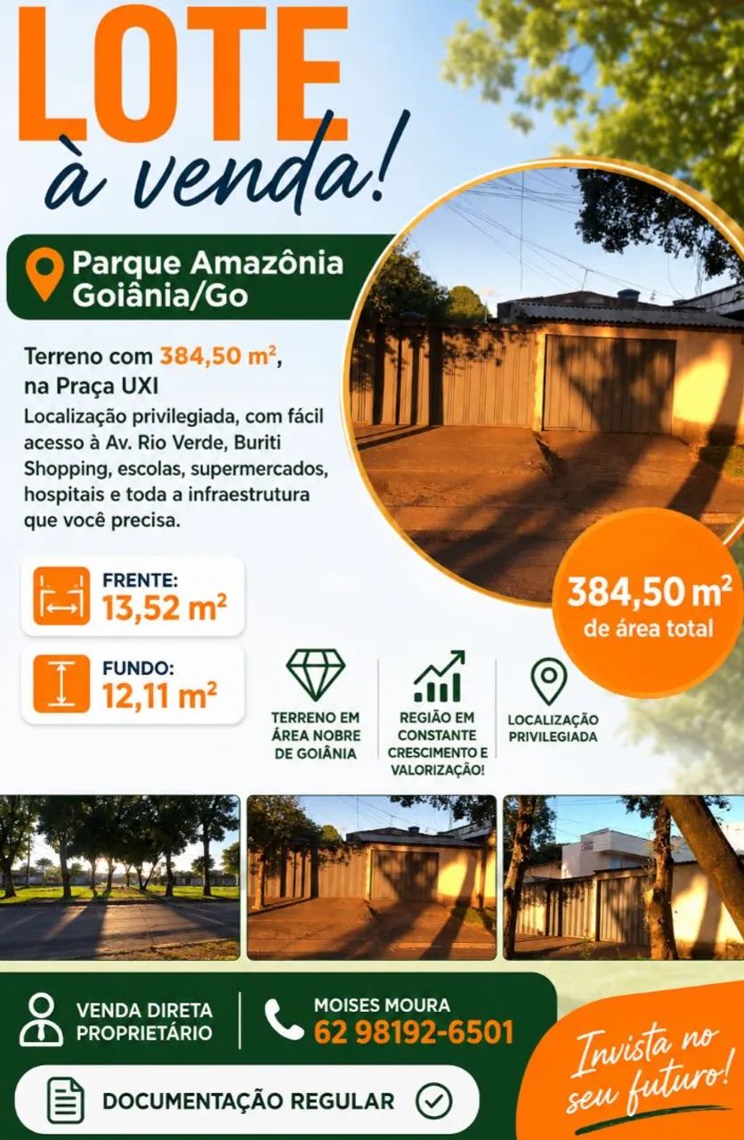 LOTE à Venda Parque Amazônia 
