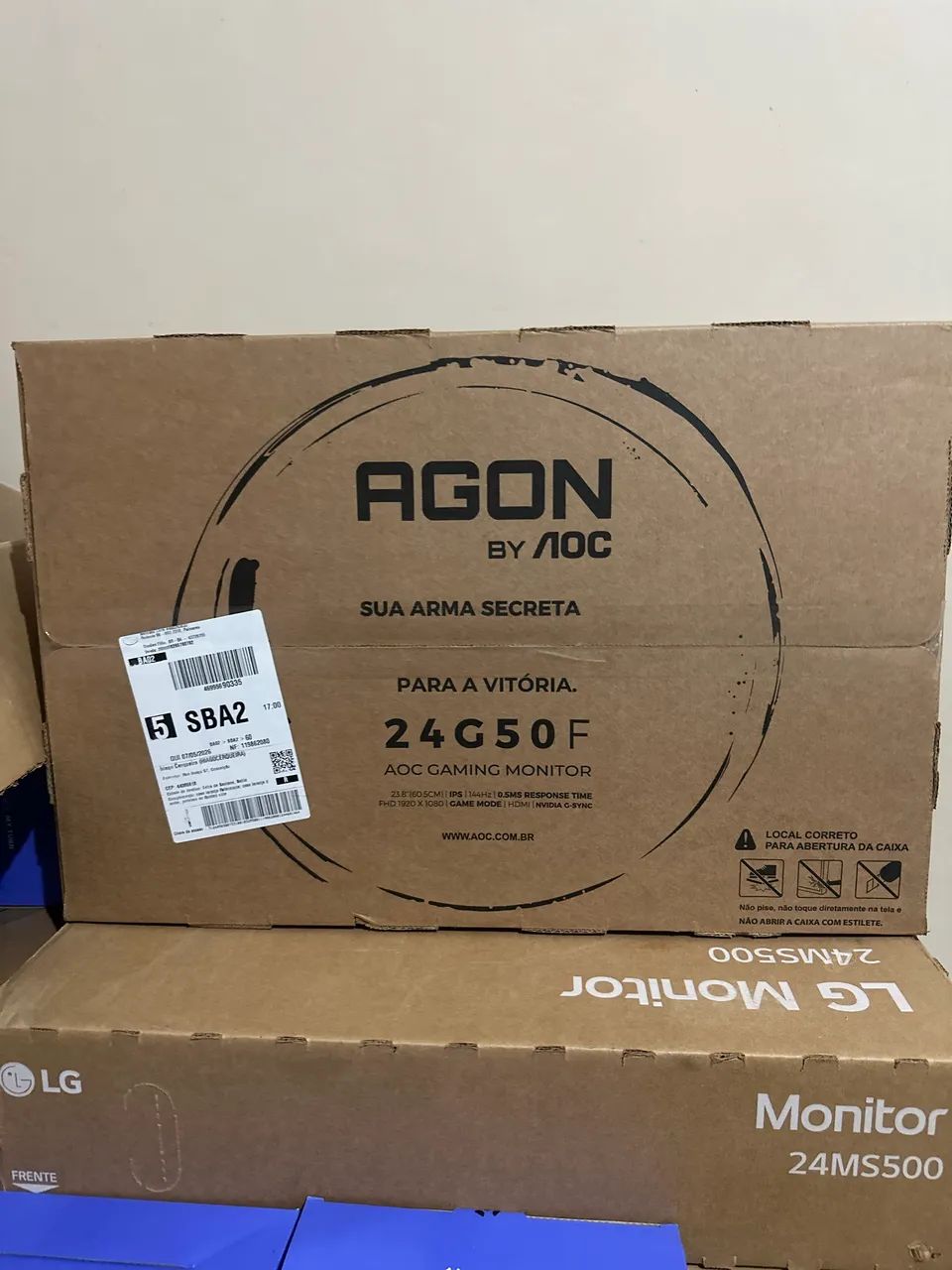 Monitor AGON 24G50F 144hz 0,5ms