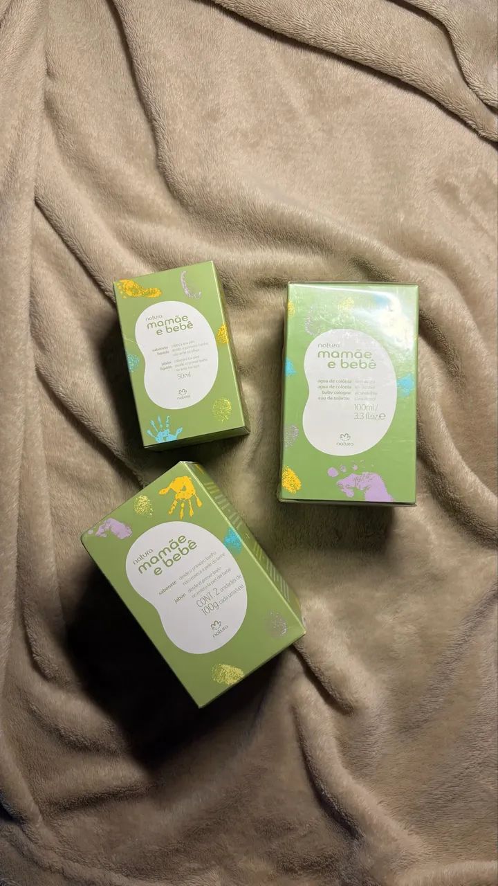 Kit mamãe e bebê - Natura