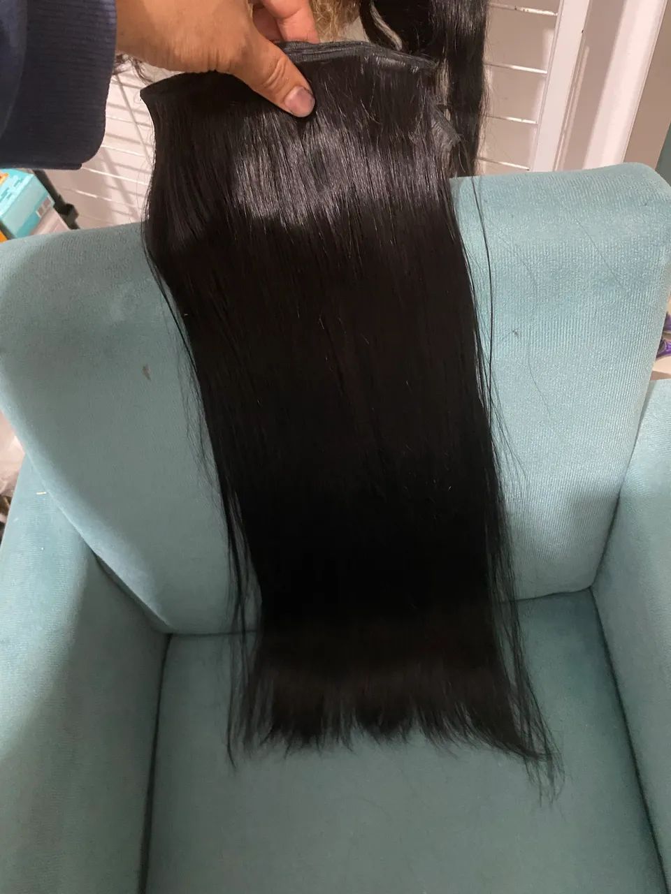 Cabelo humano liso 70 cm - Foto 5