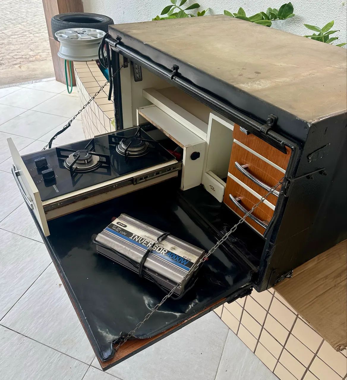 Caixa de cozinha pra caminhão  - Foto 3