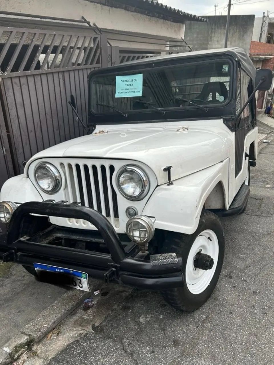 Willys Overland JEEP 2.6 12V GASOLINA 2P 1963 1963