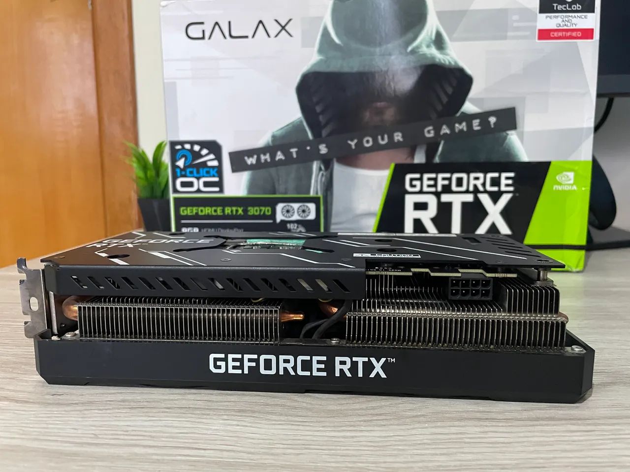 RTX 3070 8GB Galax (12x no Cartão) - Placas de Vídeo - Vila Rica