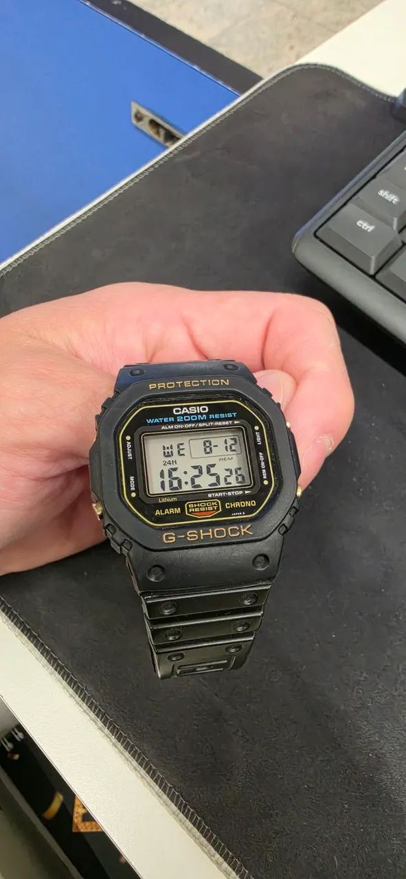 Relógio Casio GShock Antigo Raro Dw5600 - Foto 5