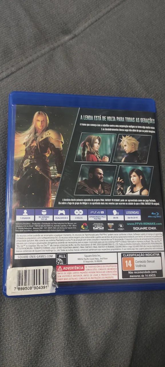 Final fantasy VII remake - ps4 - Foto 2