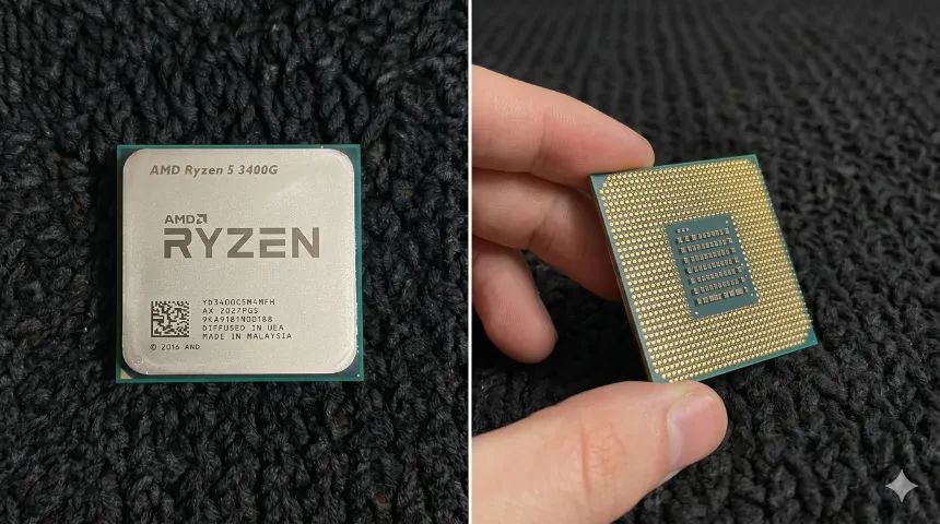 AMD RYZEN 5 3400G com Radeon Vega Graphics