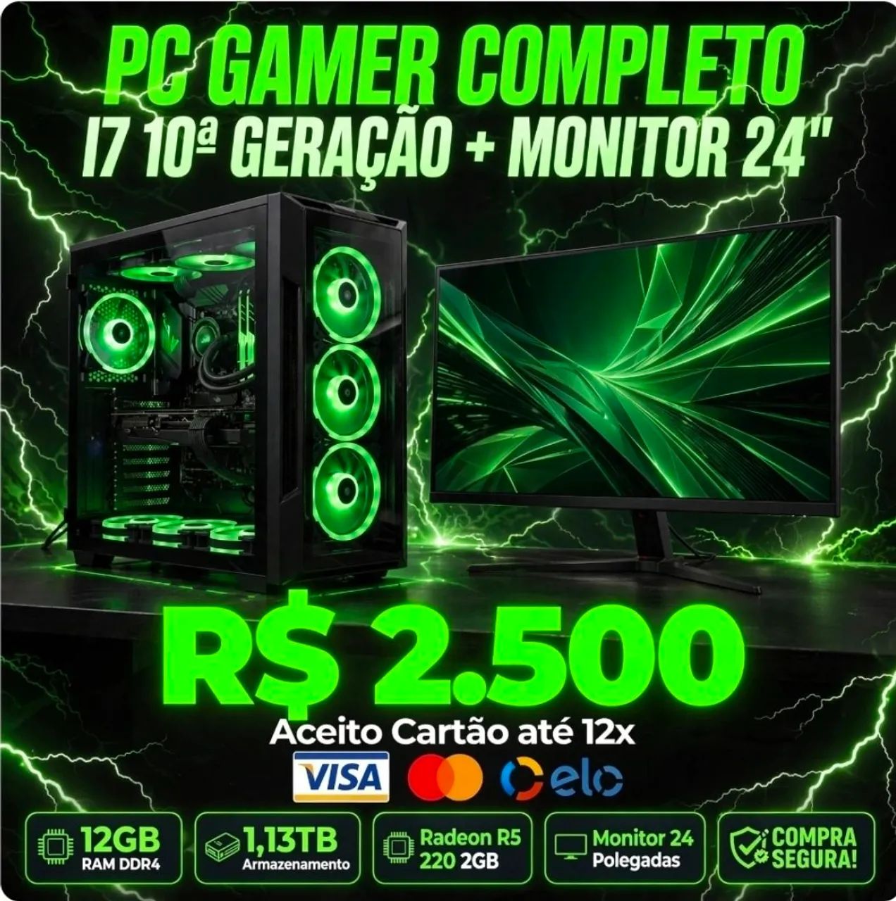 PC GAME CORE I7 10 GERAÇÃO