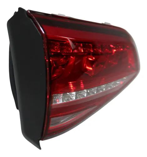 Par Lanterna Sinaleira Golf 2014 2015 2016 2017 L.e Nova Led Esquerdo/motorista Vermelho - Foto 5