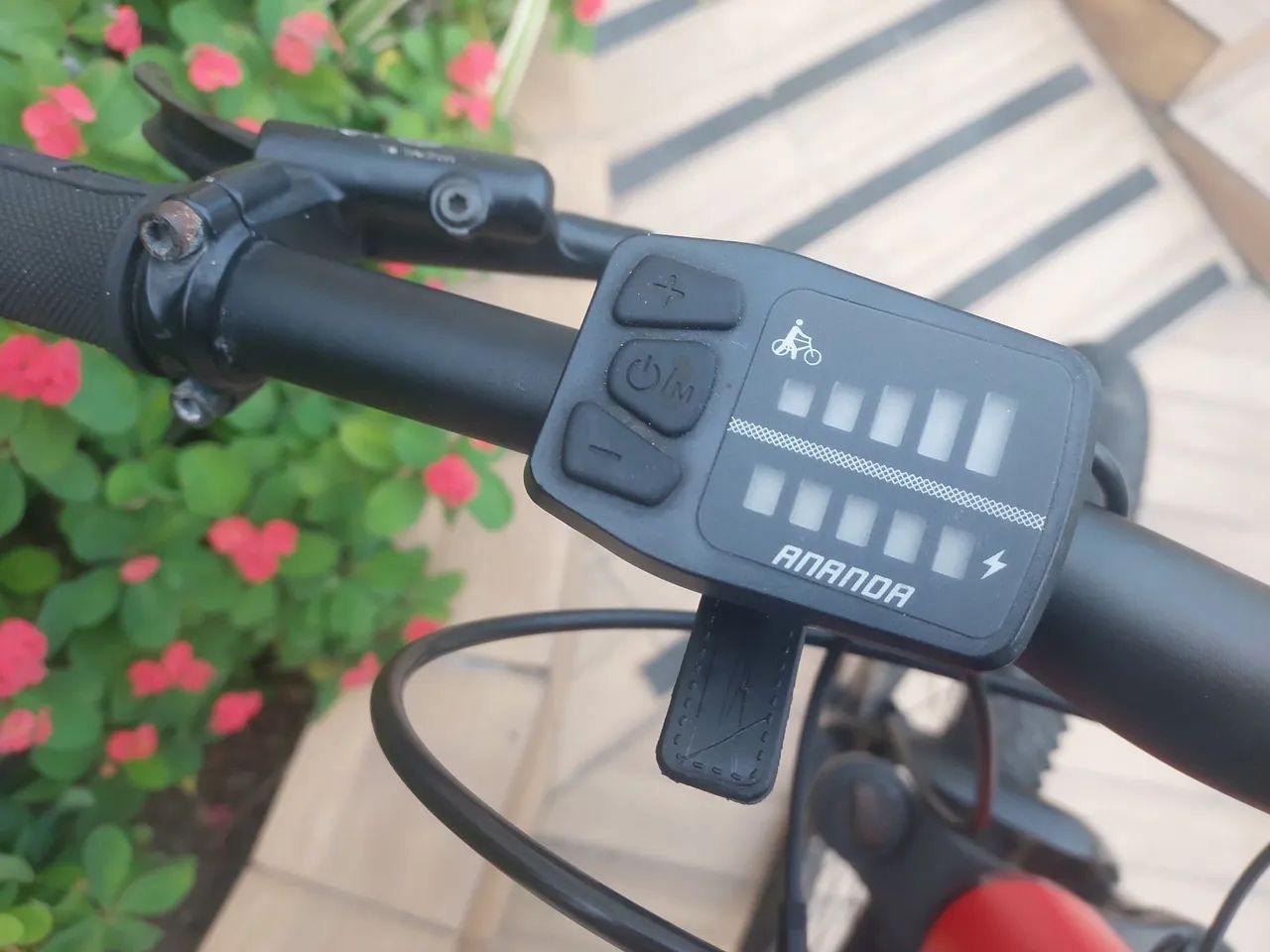 Bike oggi 8.0 elétrica híbrida super nova tenho nota fiscal manual copia de chaves. - Foto 6