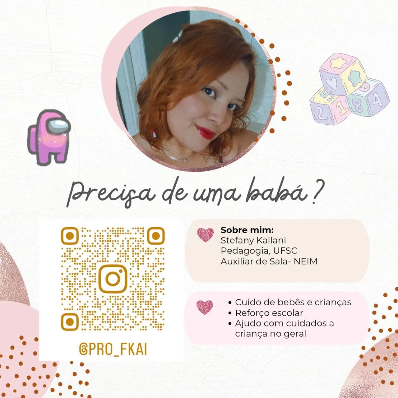 Babá 25 reais hora