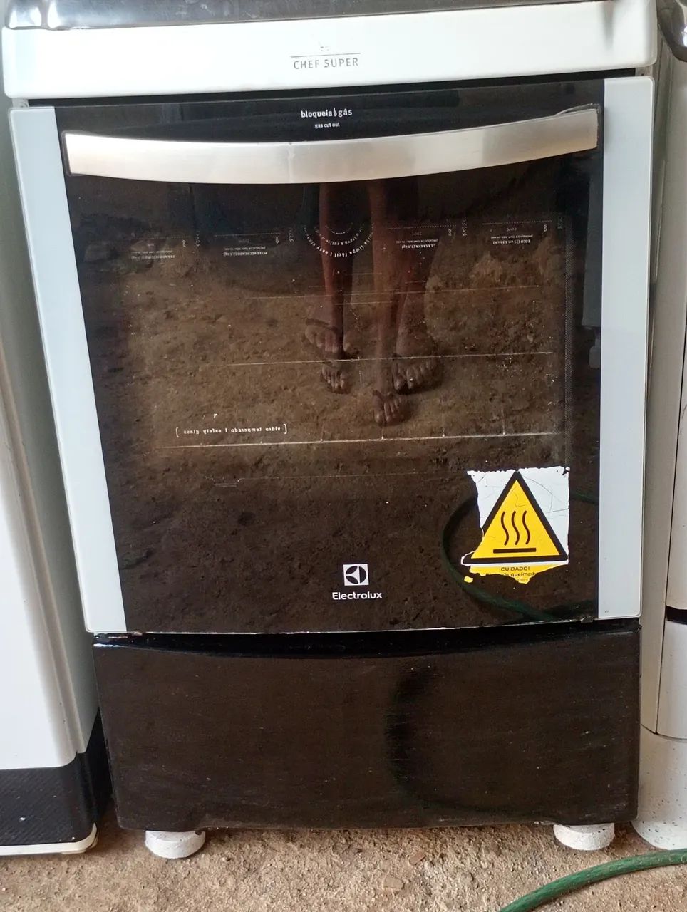 Fogão 4bocas não e automático  - Foto 4