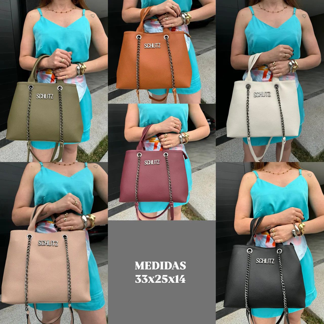 Bolsa Estilo Tote Grande Premium - Espaçosa, Elegante e Versátil