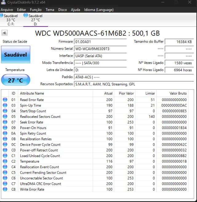 LOTE HDs western digital 100% saudaveis - Foto 3