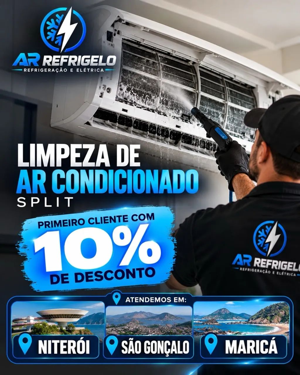 Limpeza ar condicionado 