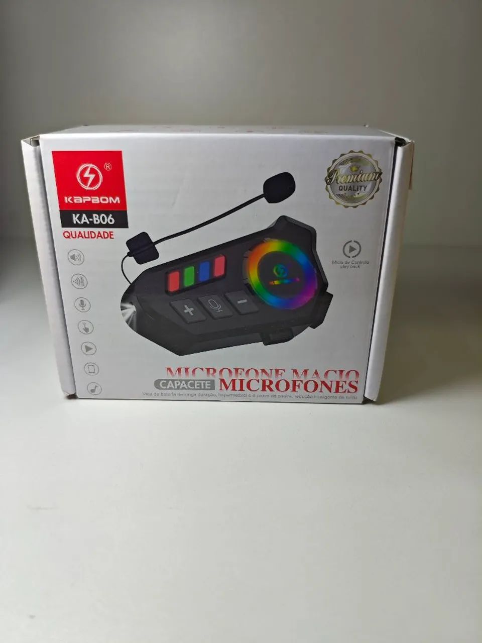 Microfone para Capacete 