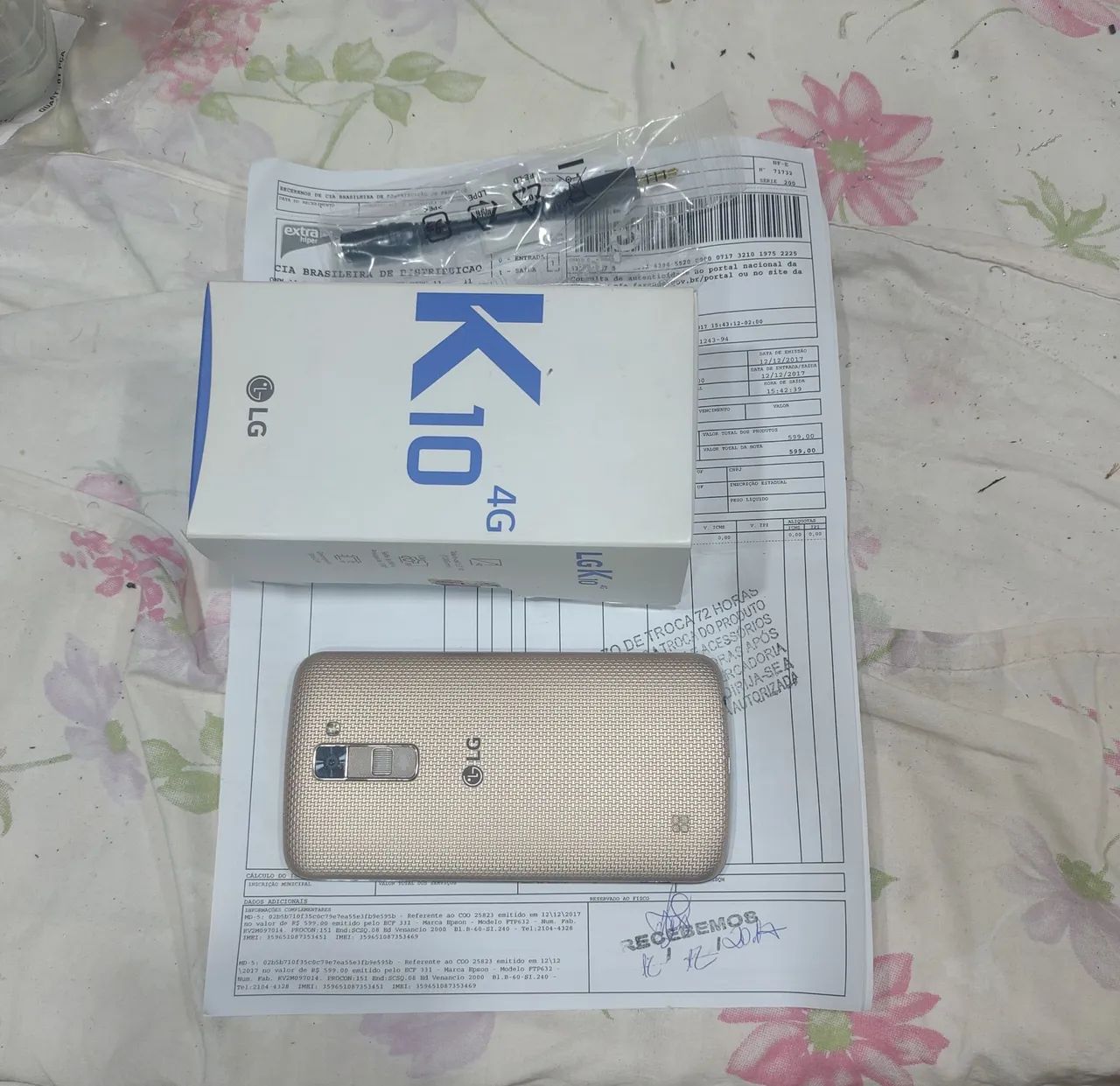 Celular LG k10 tv bem conservado. - Foto 5
