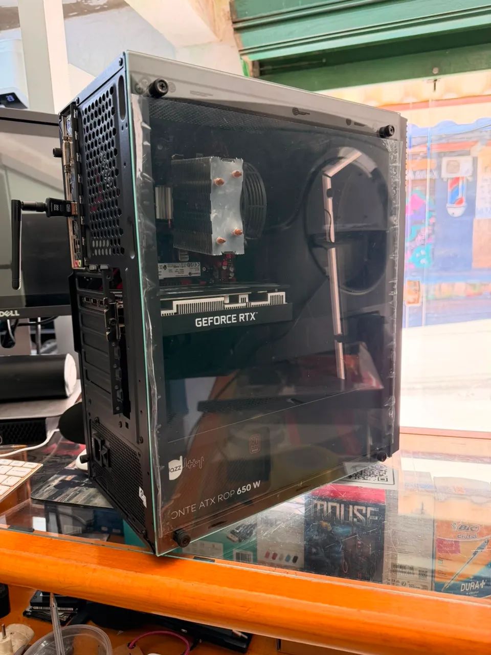 PC Gamer Ryzen 5 5600 RTX 3050 6GB SSD 1TB 16GB + Samsung Odyssey G5 32 165Hz - Foto 5