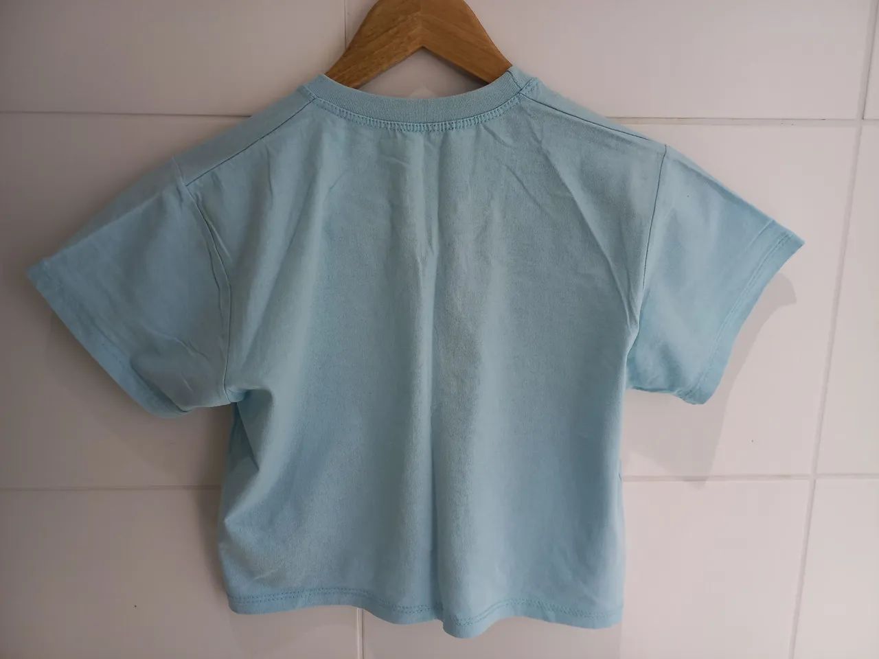 Baby look azul - Foto 3