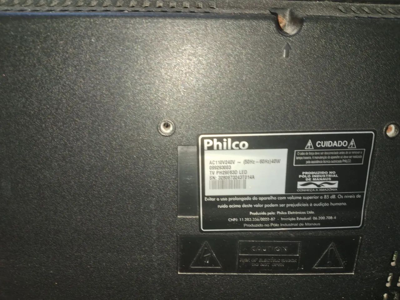 tv philco para retirada de peças  - Foto 2