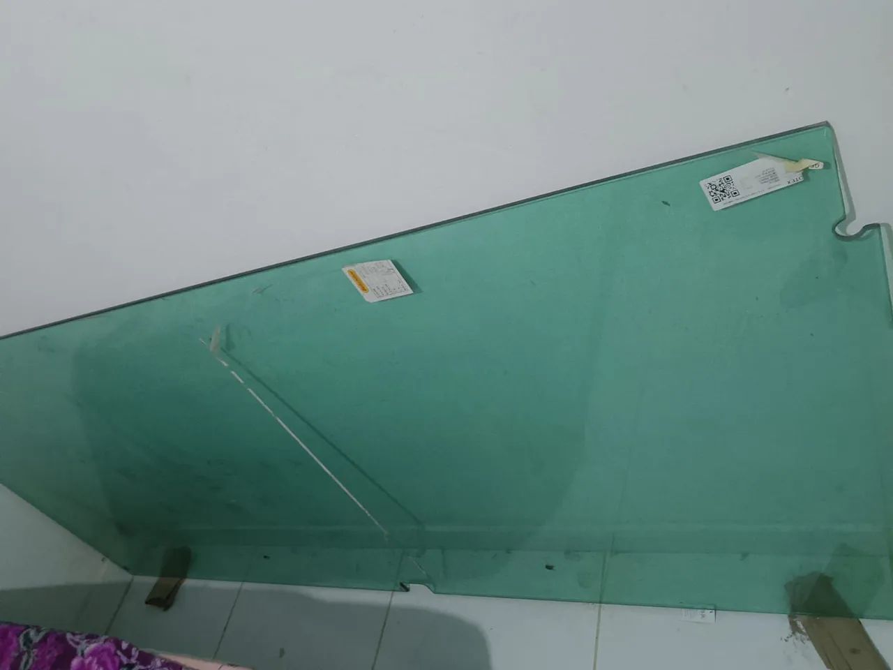 Porta em vidro blindex 