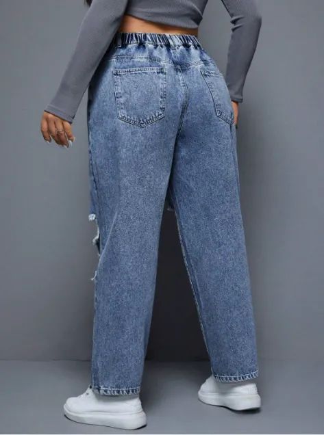 Calça Jeans Denim Plus Size - Foto 2