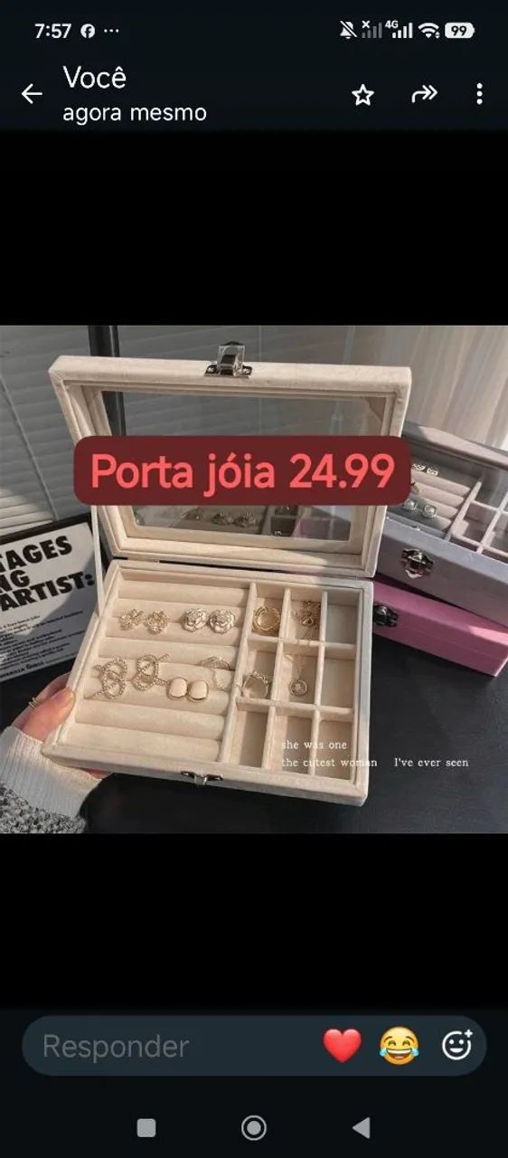 Porta jóia 