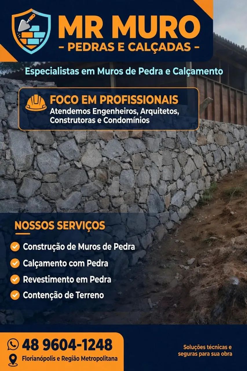 MR MUROS E CALÇADAS DE PEDRA - CONSTRUÇÃO, REFORMA E DECORATIVOS - Foto 2