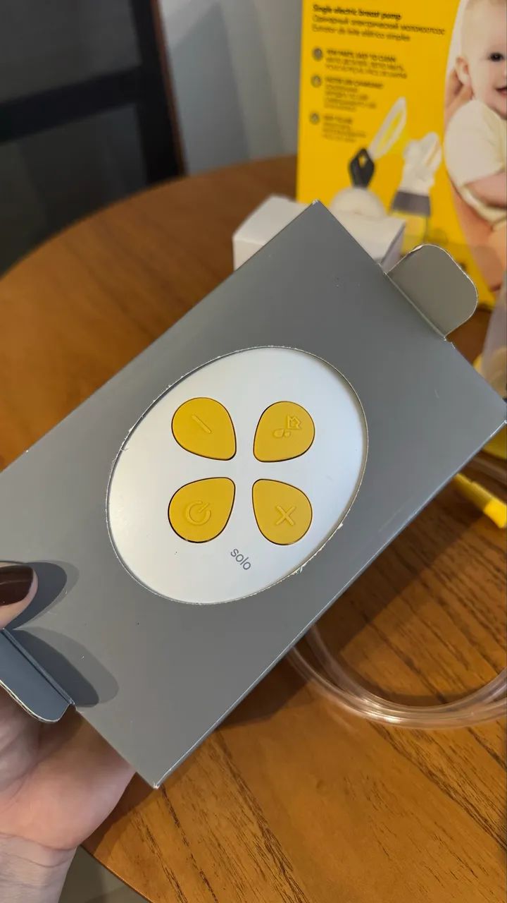 Bomba de leite materno elétrica Medela Solo  - Foto 2
