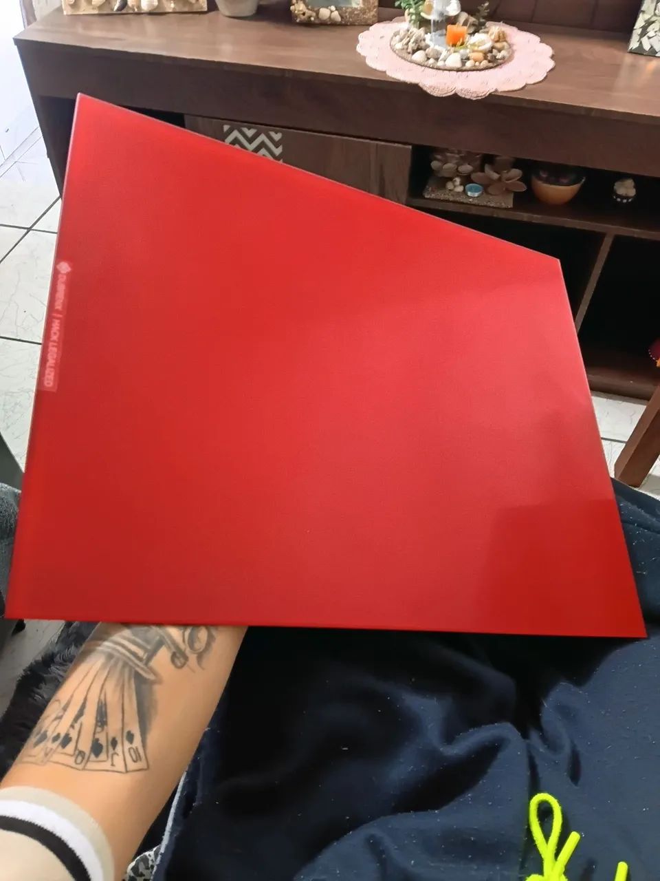 mouse pad de vidro DUBRENX 50x40