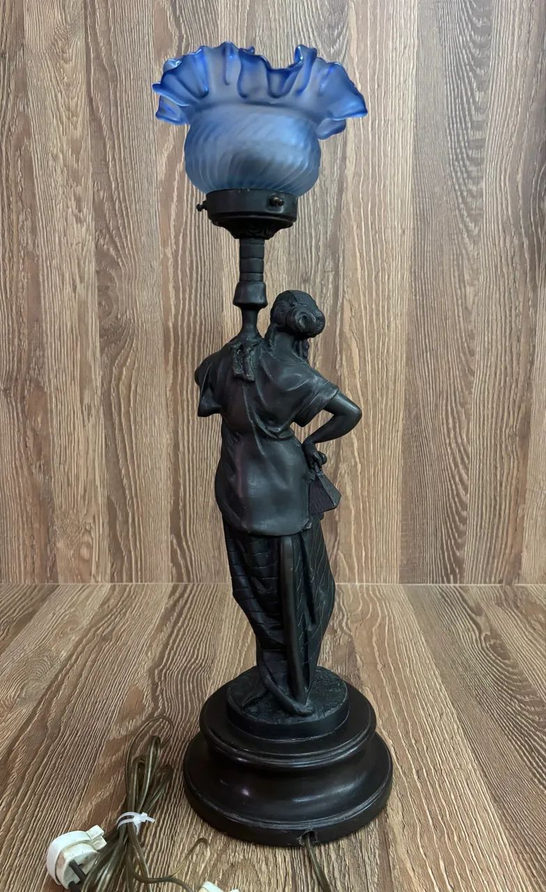 Luminária petit bronze antiga - Foto 2