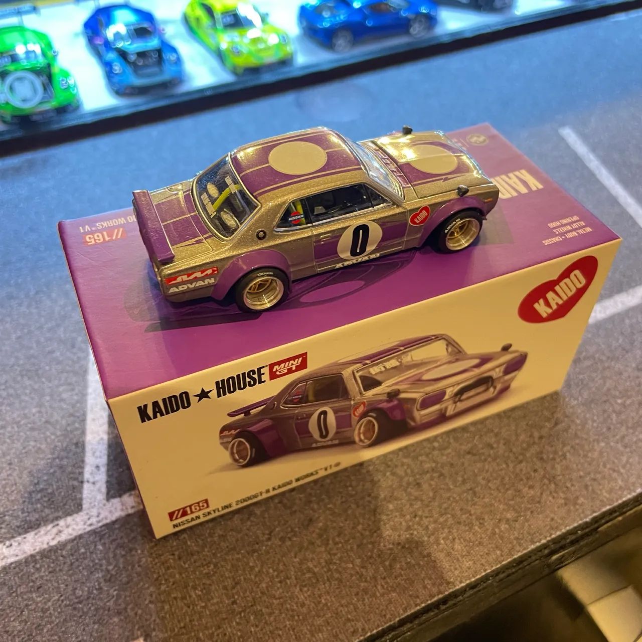 kaido house mini gt 165 skyline kenmeri - Brinquedos e Jogos