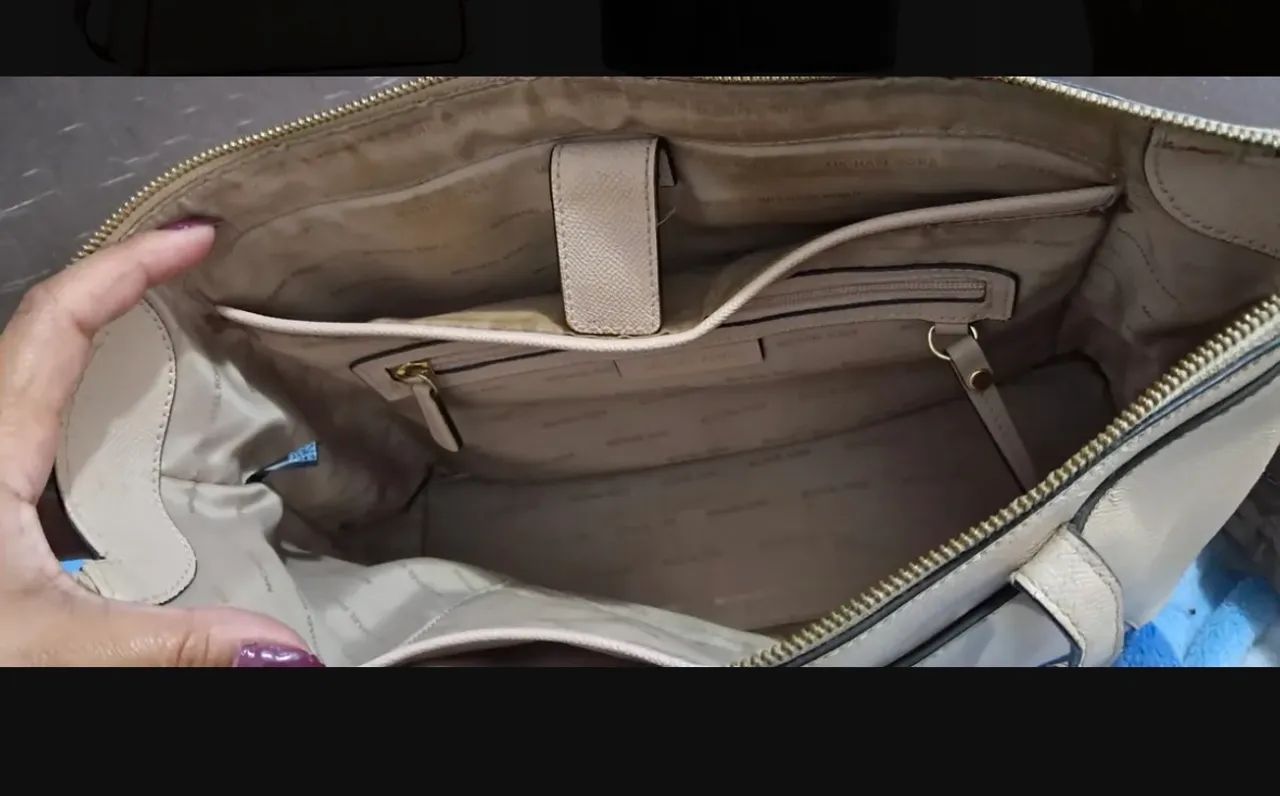 Michael Kors Maddie Medium Bolsa original Usada - Foto 4