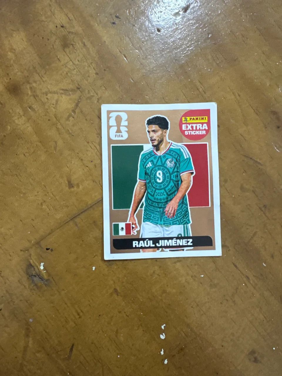Figurinha bronze da Copa de 2026