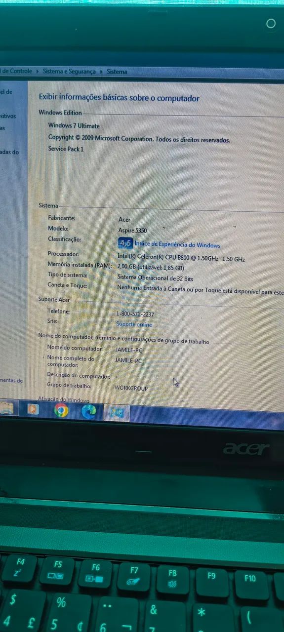 Notebook Acer Aspire  - Foto 4