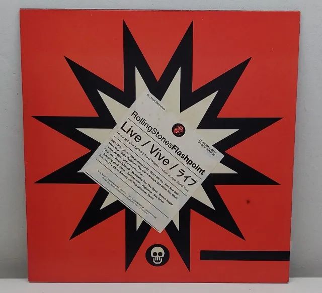 Lp Disco de Vinil - The Rolling Stones - Flashpoint 1991 Perfeito - Foto 2