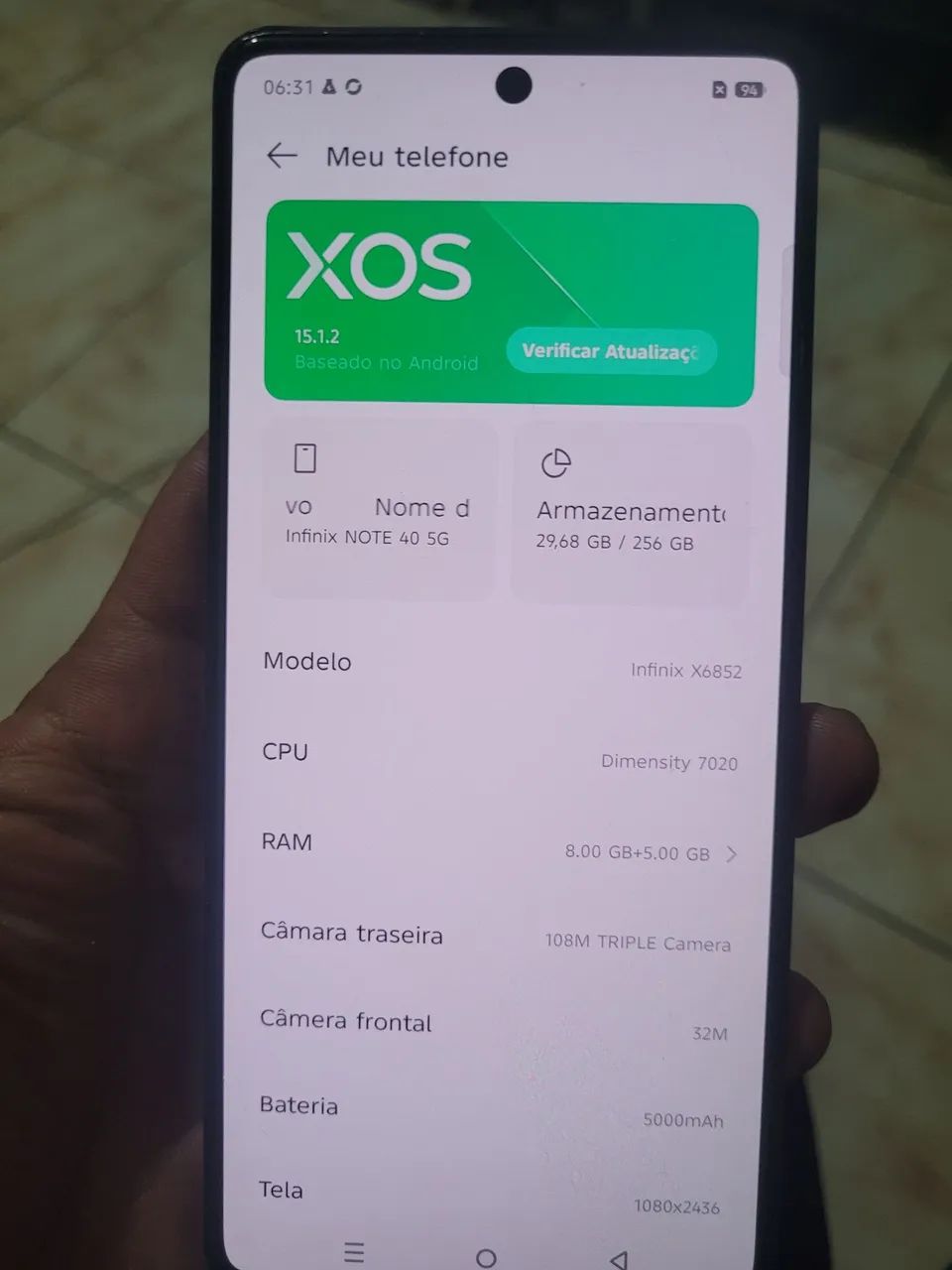 A venda celular infinix  - Foto 2