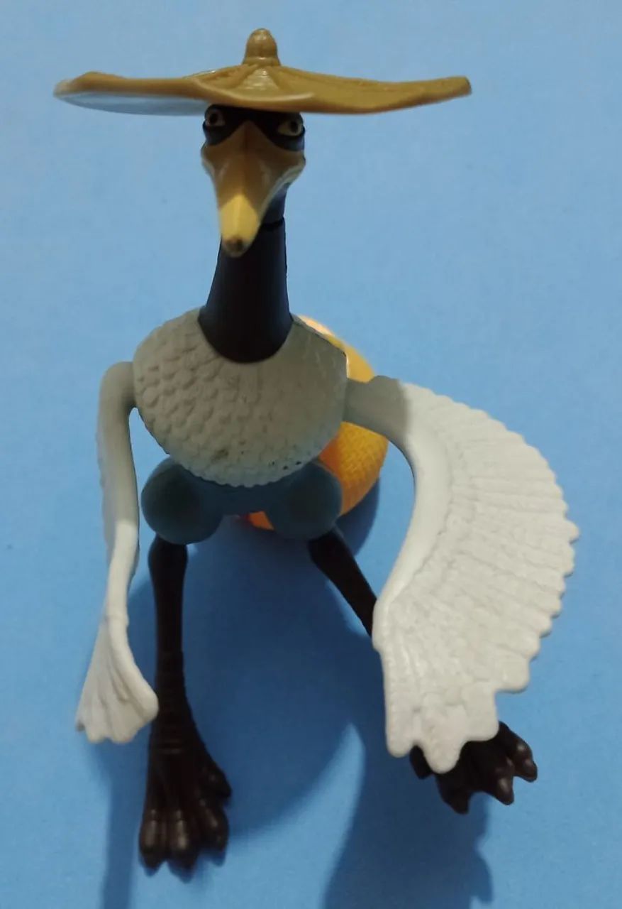 Figuras Mestre garça Kung Fu Panda  - Foto 2