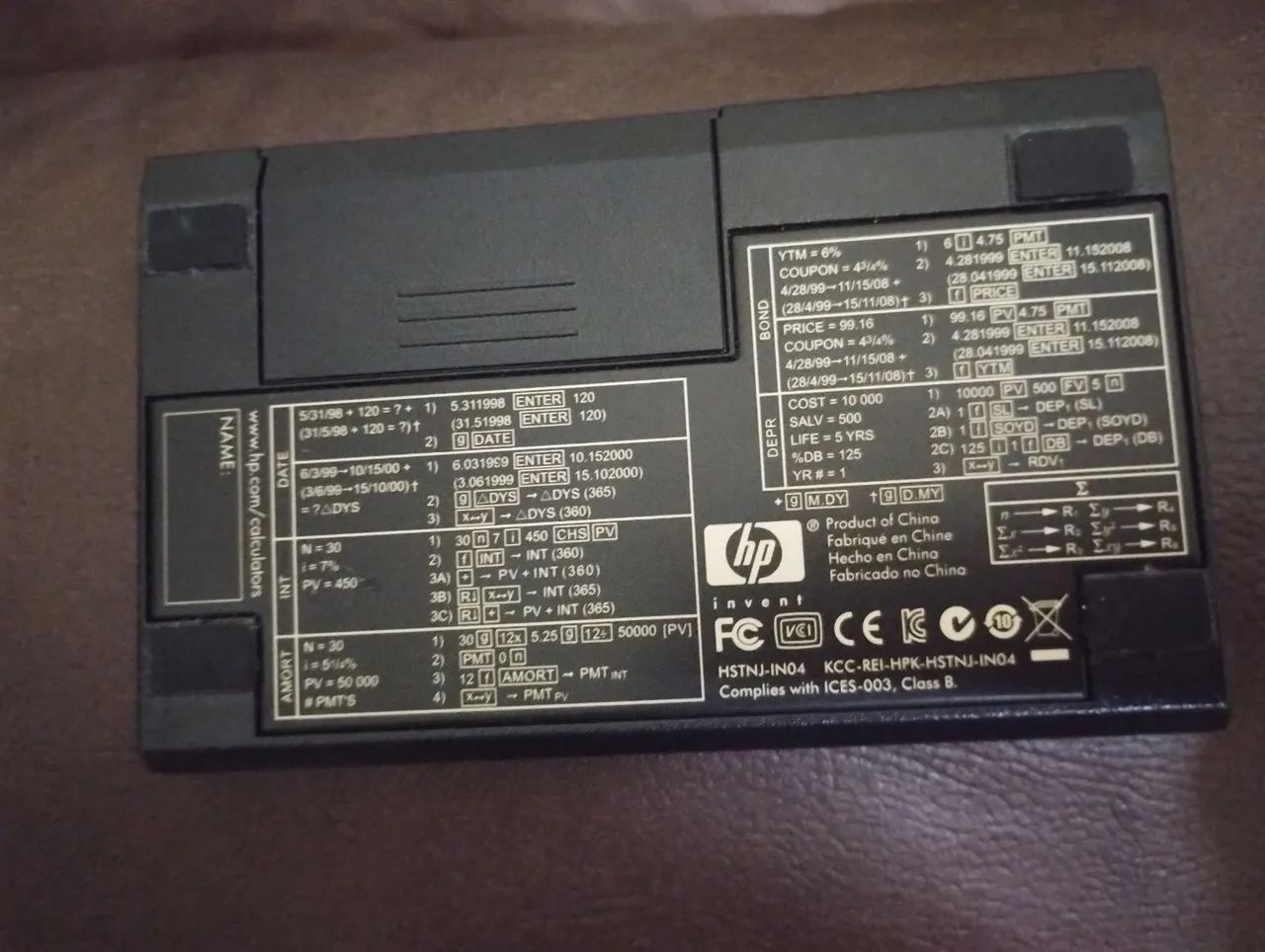 Calculadora HP 12C. - Foto 2