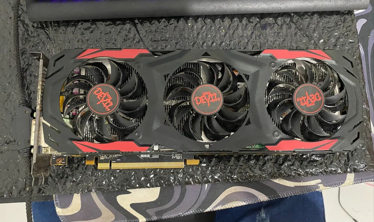 Rx 570 4gb com defeito