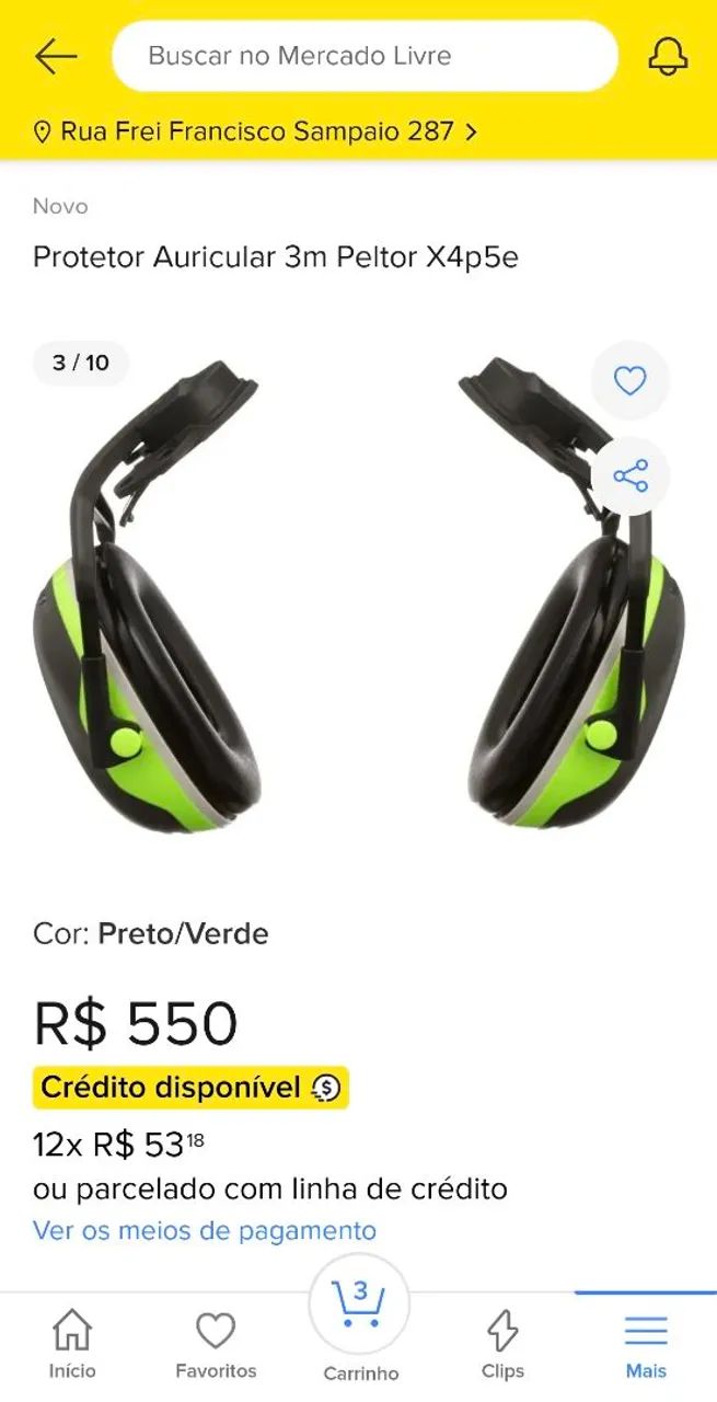 Protetor auricular 3M - Foto 2