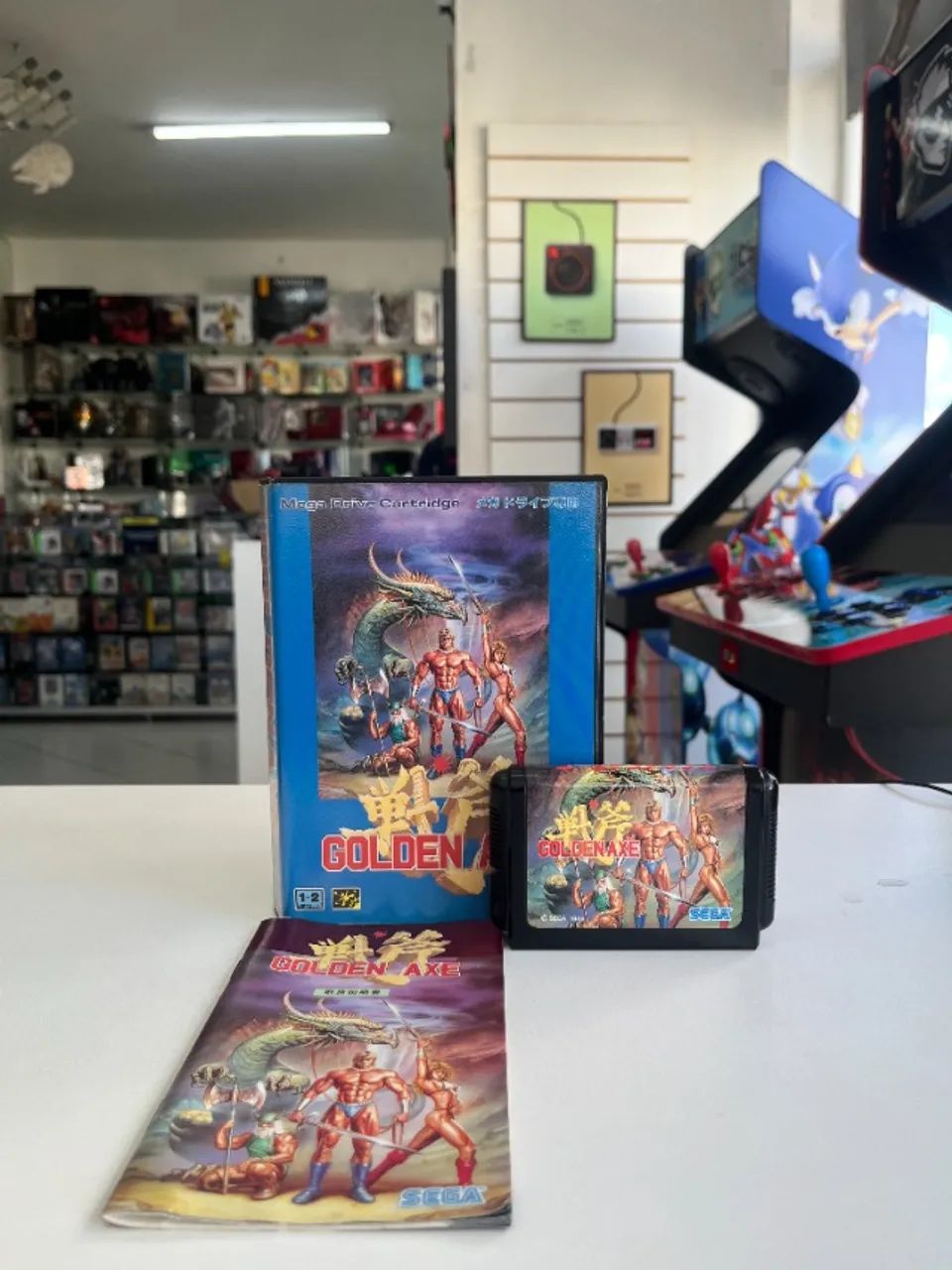 JOGO GOLDEN AXE (JPN) NA CAIXA SEMINOVO - MEGA DRIVE - Jogos de