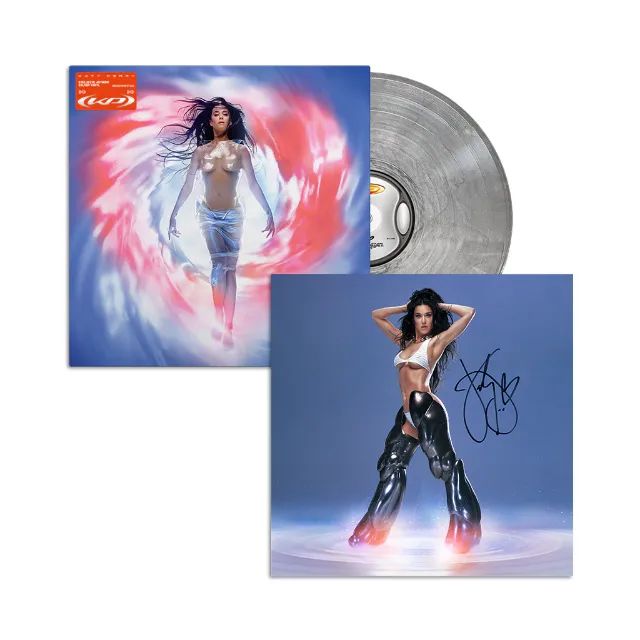 Katy Perry - 143 (Store Exclusive) Autografado - Vinil Prateado