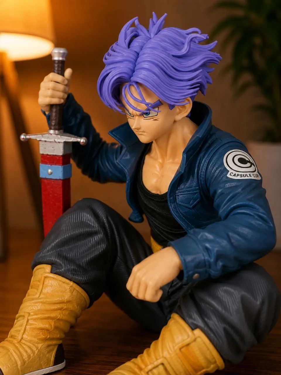 Trunks forma base Dragon Ball Action Figure 10cm - Foto 2
