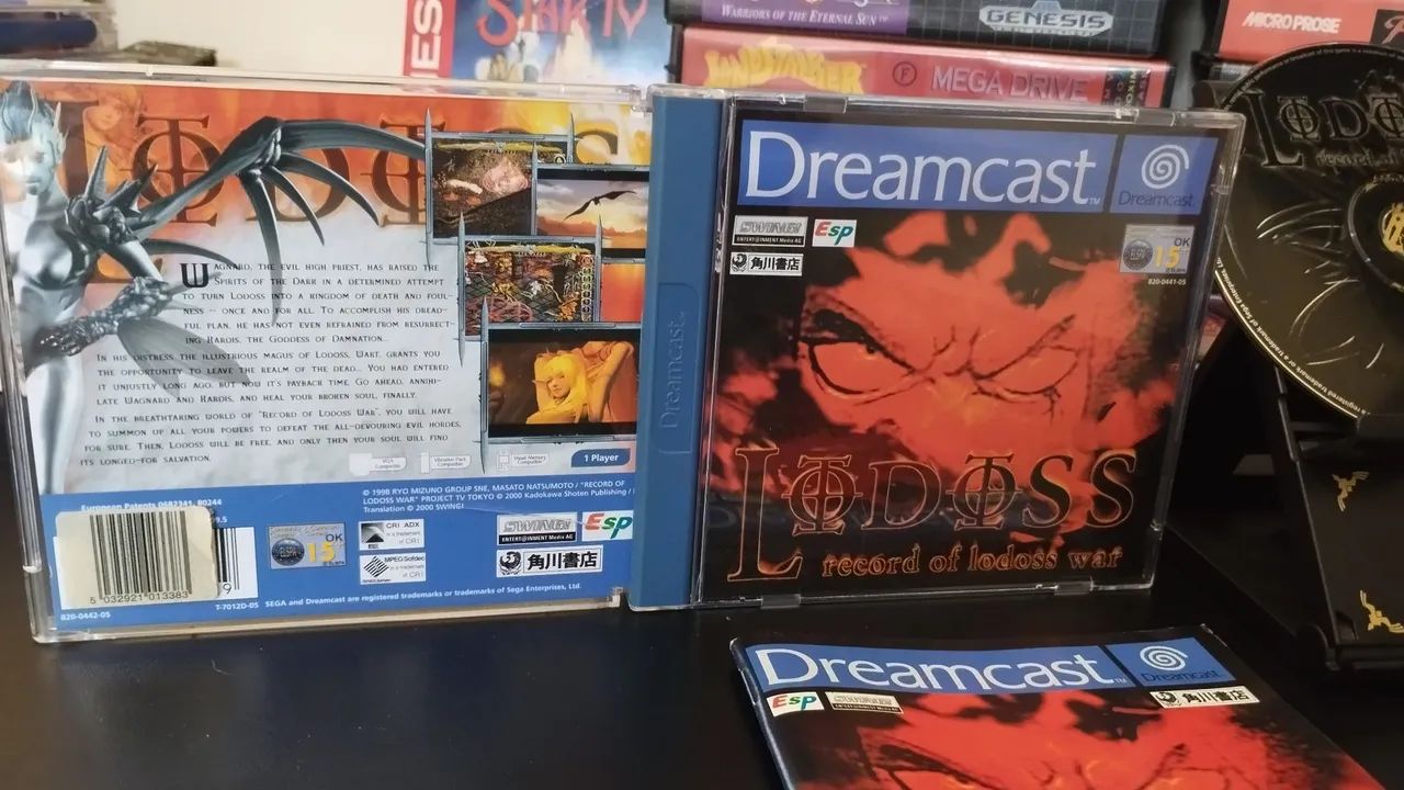 RECORD OF LODOSS WAR CIB SEGA DREAMCAST  - Foto 2