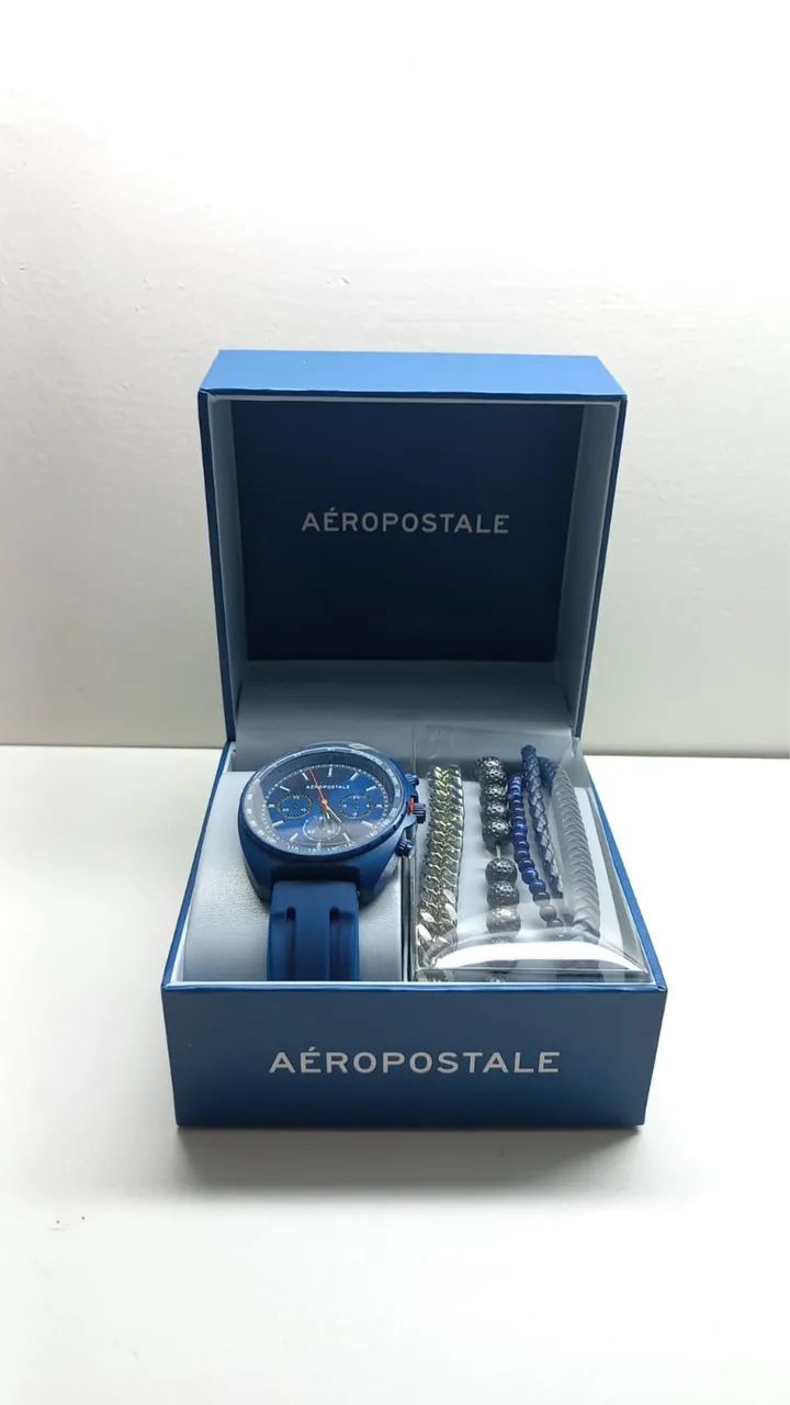Relógio Aeropostale Original  + Kit pulseiras (Novo)