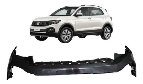 Parachoque Dianteiro T-cross 2020 2021 2022 2023 2024 Preto