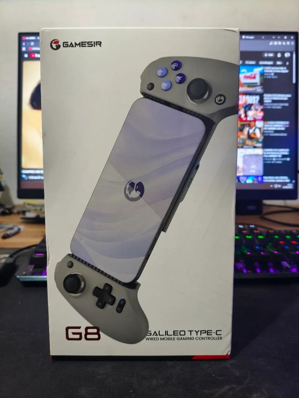 Controle gamesir G8 hall efect 