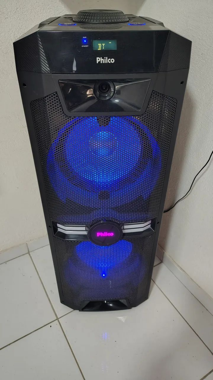 Caixa de som estilo torre, Philco pcx 1800!