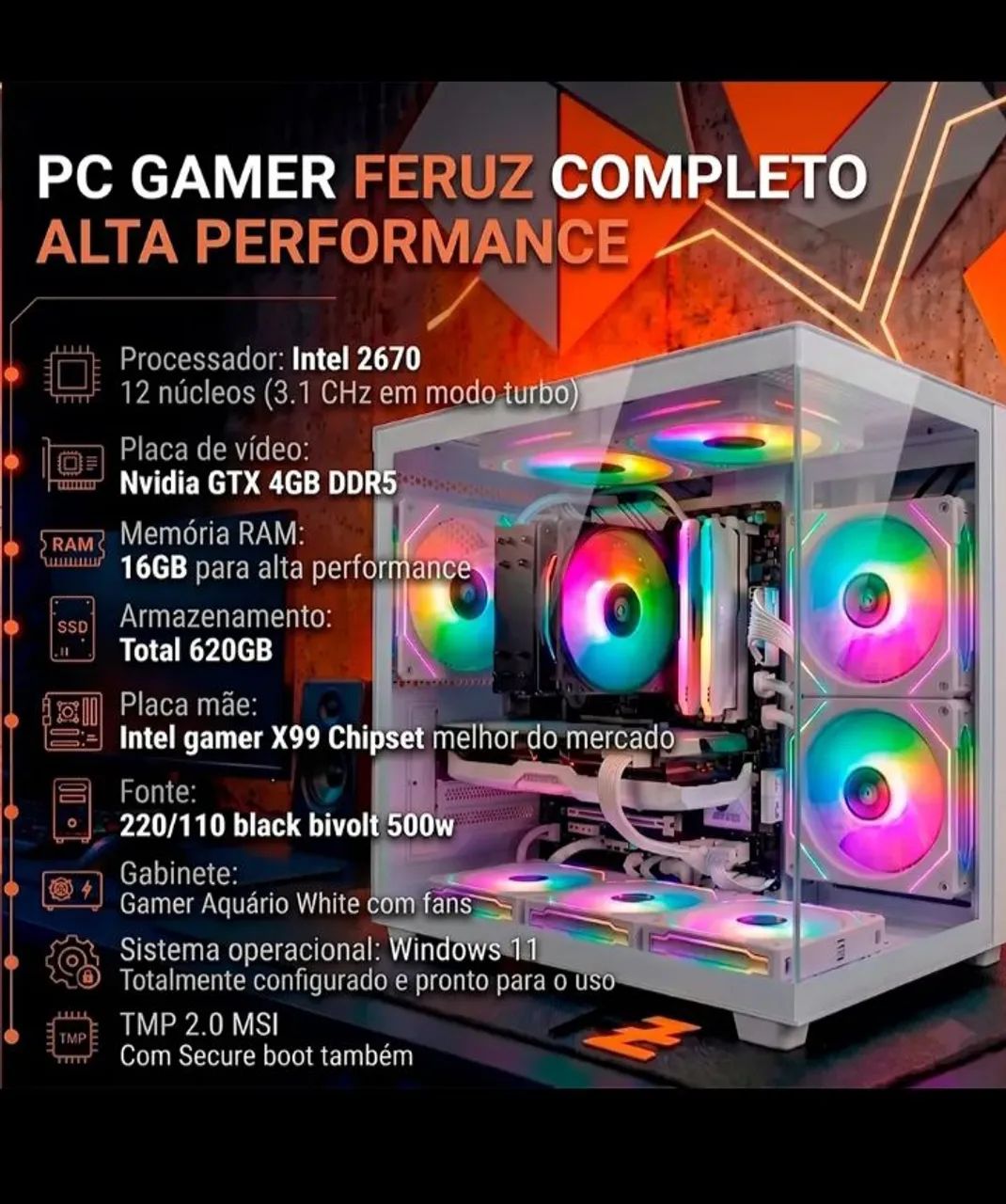 Pc gamer Completo 