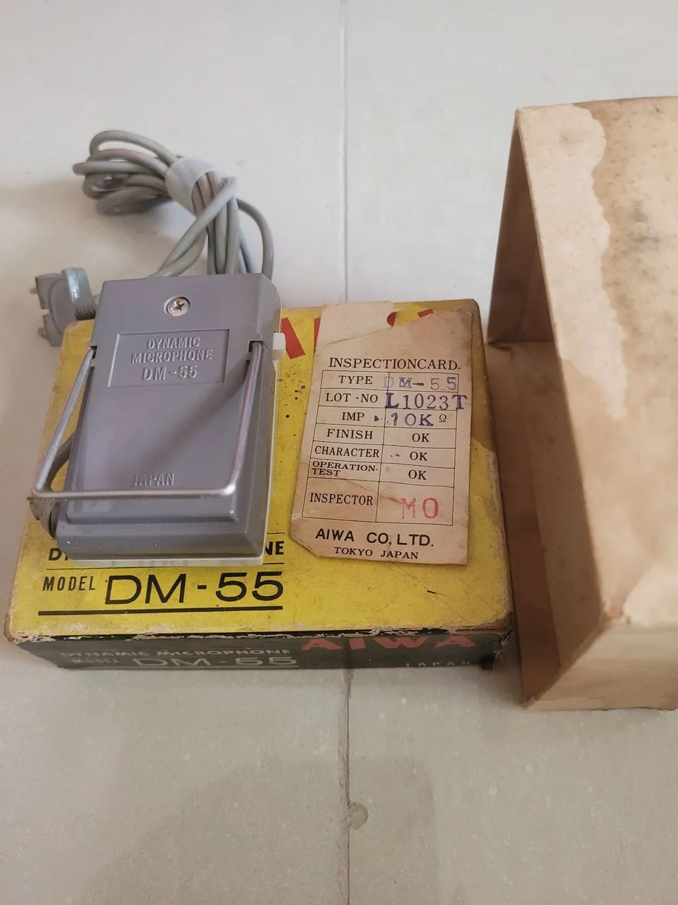 Microfone Dinâmico AIWA DM-55  - Foto 2